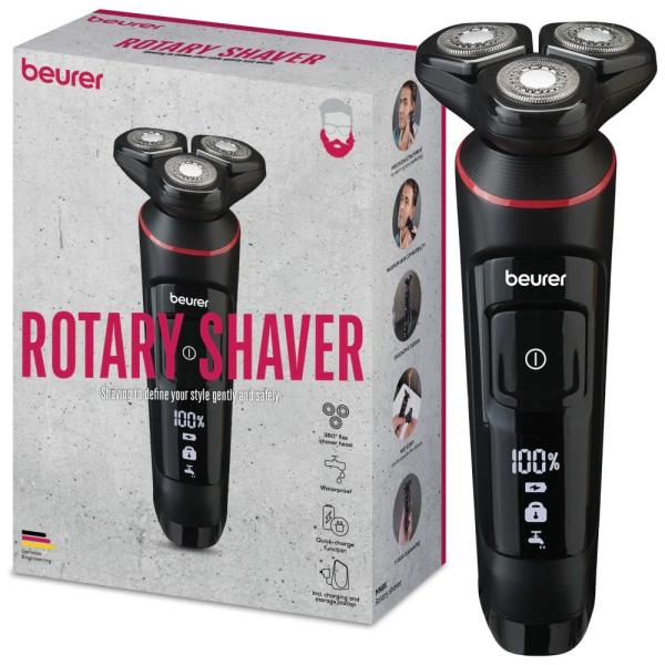 Máquina de Barbear Rotativa MN8X - BEURER