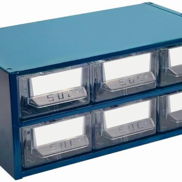 Modulo de 6 Gavetas p/ Arrumo de Componentes (RECONDICIONADO) - SUC