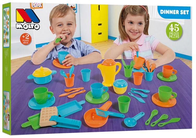 Set de Jantar 45 Peças - MOLTO