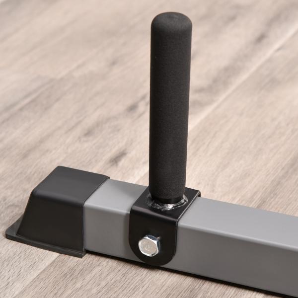 Saco de Boxe Suspenso com Suporte Bola de Velocidade Ajustável em Altura de 167 - 187cm e Inflador para Treinamento Fitness em Casa Ginásio 115×157×221 cm Preto e Cinza