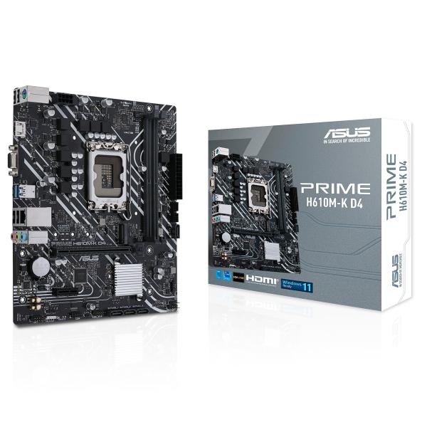 MotherBoard Asus Prime H610M - K D4/ Socket 1700 Micro ATX