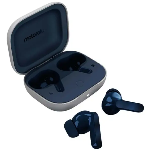 Auriculares Bluetooth Moto Buds (Azul Marinho) - MOTOROLA