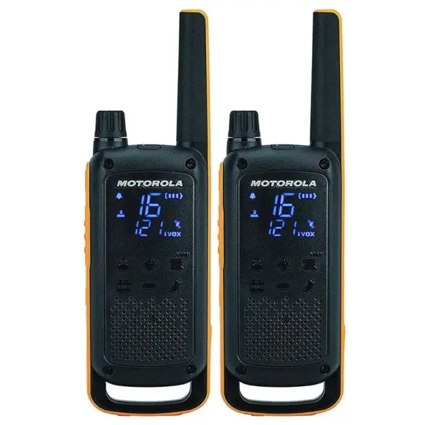 Intercomunicadores Walkie Talkies TLKR T82 Extreme (16 Canais, 10Km) - MOTOROLA