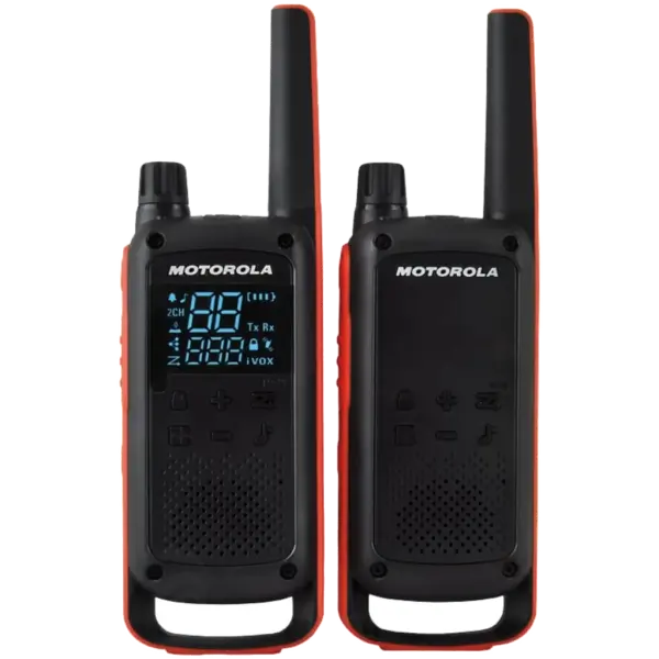 Intercomunicadores Impermeáveis PMR RADIO (Alcance até 10 Km) c/ Lanterna - MOTOROLA