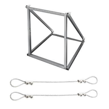 Kit de Suporte de Montagem p/ Varanda Fotovoltaica