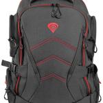 Mochila p/ Portátil Até 17,3 (Cinzento/ Vermelho) - GENESIS