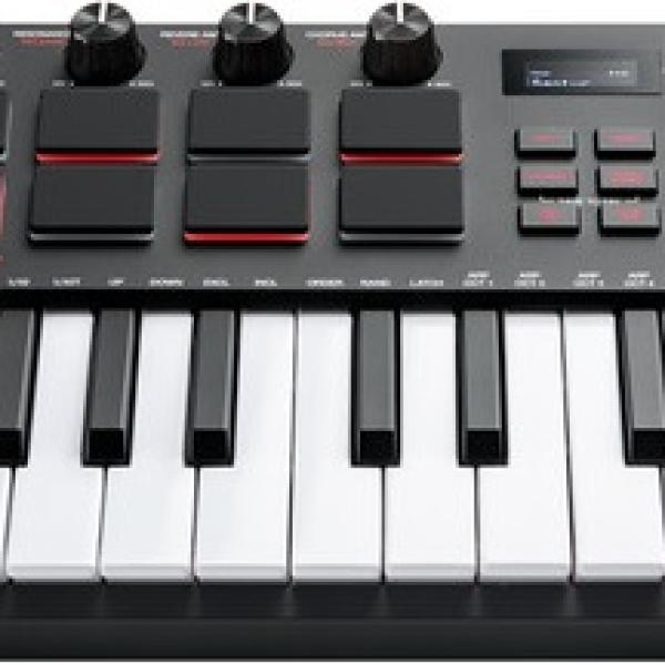 Controlador de teclado Mini Play Mk3 c/ Alti - falantes - AKAI