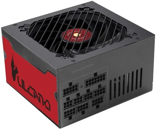 Fonte de Alimentação ATX MPVU750SIM 750W 80 Plus Silver Full Modular (Preto/Vermelho) - MARS GAMING