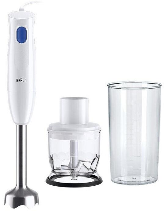 Varinha Mágica MultiQuick 1 Hand blender MQ10.201M WH 450W Branco + 2 Acessórios - BRAUN