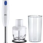 Varinha Mágica MultiQuick 1 Hand blender MQ10.201M WH 450W Branco + 2 Acessórios - BRAUN