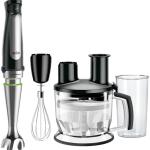 Varinha Mágica MultiQuick 7 MQ 1000W c/ Acessórios (Inox) - BRAUN