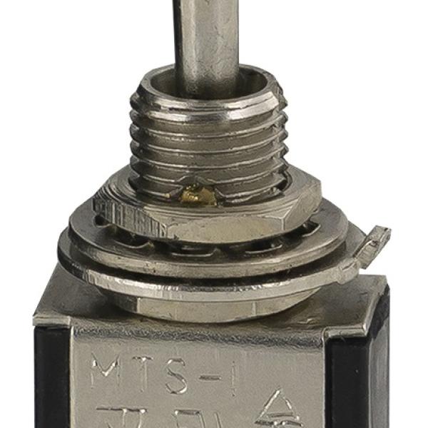 Interruptor Mini Alavanca (ON) - OFF - (ON) 3A 250V - Pressão