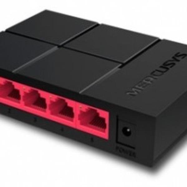 Switch 5 Portas GIGABIT 10/100/1000Mbps - MERCUSYS