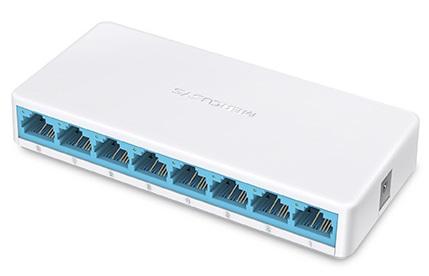 Switch 8 Portas 10/100Mbps - MERCUSYS