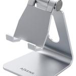 Suporte de Mesa M Ajustável p/ Smartphones/Tablet´s (Prateado) - AISENS