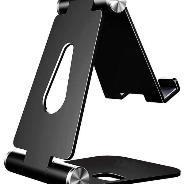 Suporte de Mesa M Ajustável p/ Smartphone/Tablet´s (Preto) - AISENS