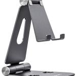 Suporte de Mesa XL Ajustável p/ Smartphone/Tablet´s (Cinzento) - AISENS