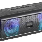 Coluna Portátil Bluetooth MSB - XT RGB 20W (Preto) - MARS GAMING