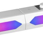 Colunas MSDUO RGB 15W RMS Bluetooth/Jack 3.5mm (Branco) - MARS - GAMING