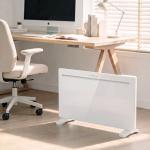 Aquecedor de Painel Inteligente 1500 W de Parede ou Independente com Temporizador Semanal, Branco