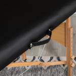 Marquesa de Massagem Dobrável Marquesa com Altura Ajustável 67 - 92cm Desenho Ergonómico Fácil de Transportar 210x81x67 - 92 cm Preto