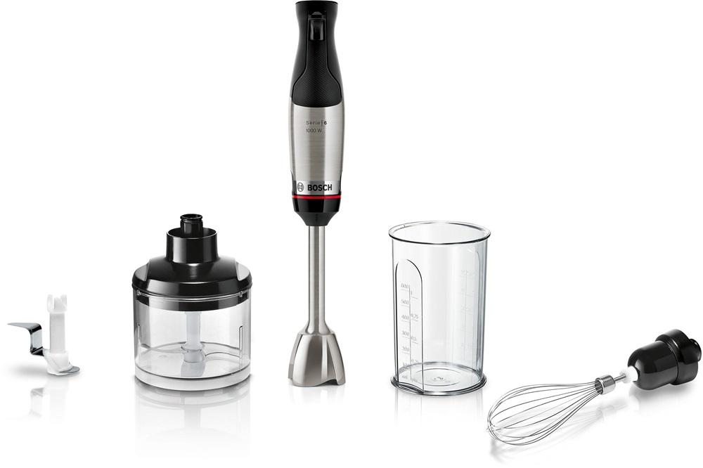 Varinha Mágica Serie 6 ErgoMaster 1000W + Acessórios MSM6M622 (Inox) - BOSCH