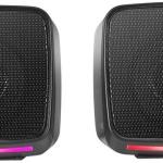 Colunas MSPRO 10W RGB Flow (Preto) - MARS GAMING