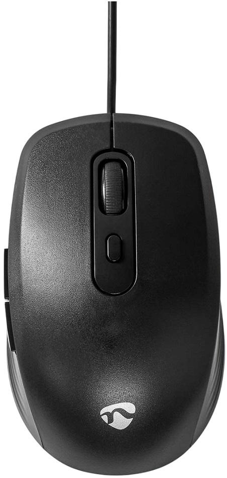 Rato USB 3600DPI (Preto) - NEDIS