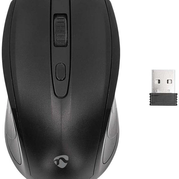 Rato Ótico s/ Fios 1600DPI (Preto) - NEDIS