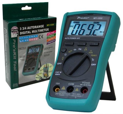 Multimetro Digital Profissional com 3 ½ Digitos - Proskit