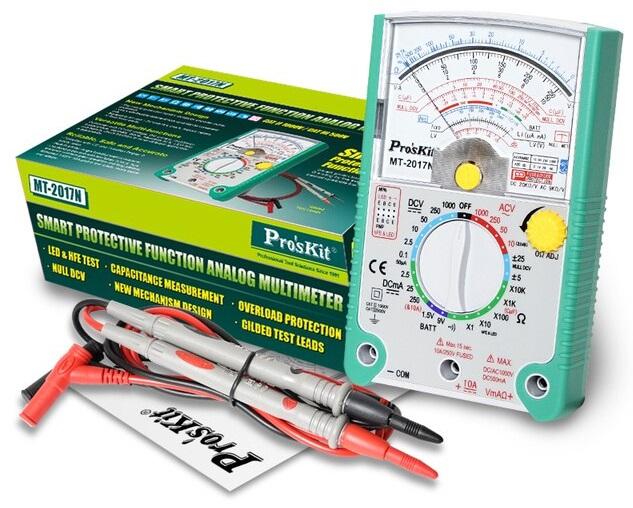 Multimetro Analógico c/ Função de Protecção - Proskit MT - 2017N