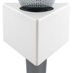 Triângulo p/ Microfone de Mão (Branco) - FONESTAR