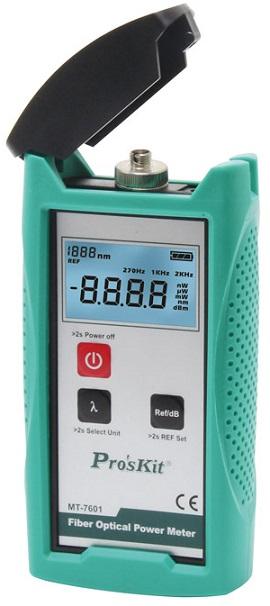 Medidor de Potência de Cabos de Fibra Óptica - Proskit