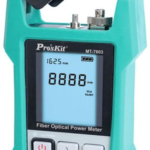 Testador de Fibra Óptica e Conexões Modulares - Proskit