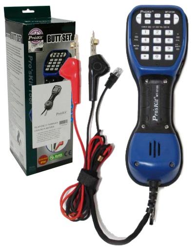 Telefone Profissional p/ Testar Telecomunicações - Proskit