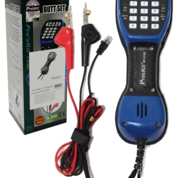 Telefone Profissional p/ Testar Telecomunicações - Proskit