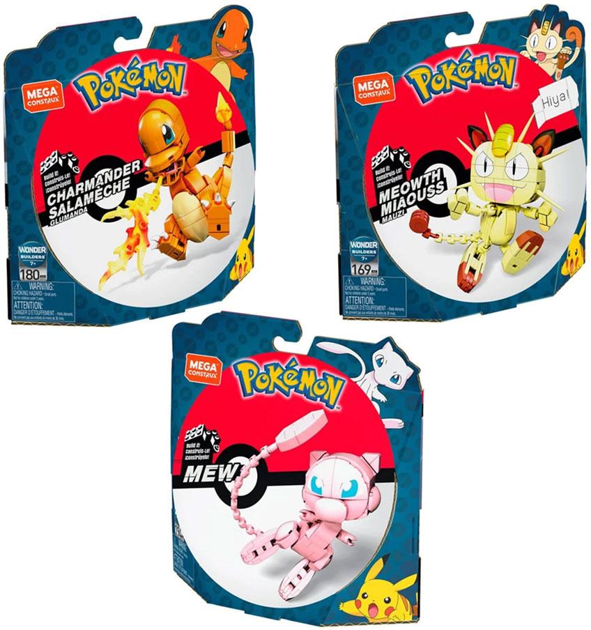 Mega Bloks Construx Pokémon Med. Sort. - MATTEL