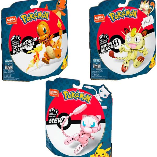 Mega Bloks Construx Pokémon Med. Sort. - MATTEL