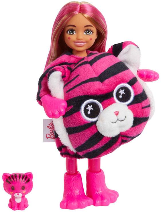 Barbie Extra Chelsea Série Amigos da Selva Tigre - MATTEL