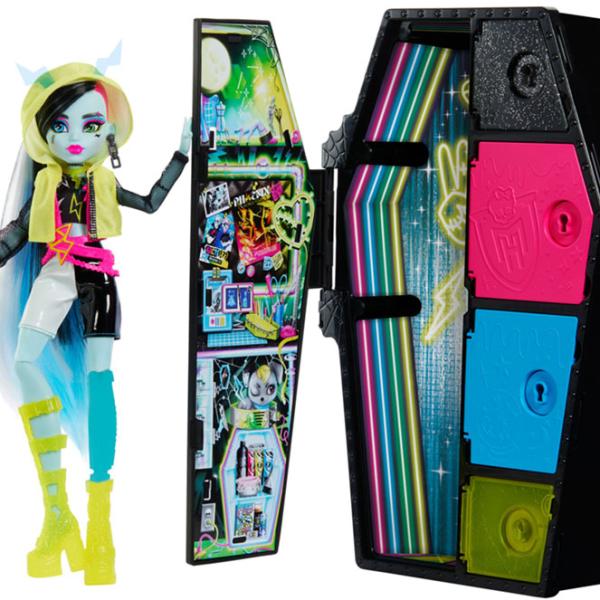 Monster High Skulltimate Secrets Neon Frights Frankie Stein - MATTEL