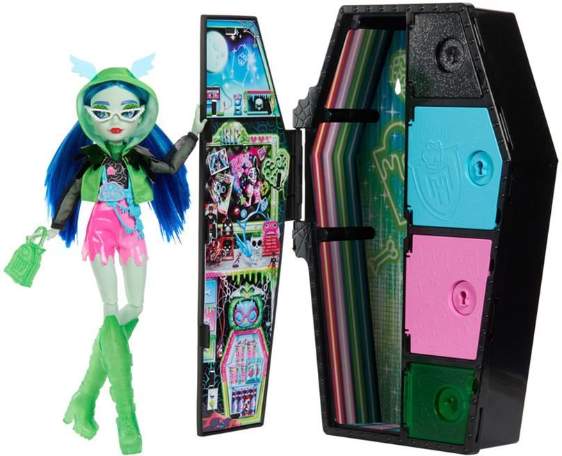 Monster High Skulltimate Secrets Neon Frights Ghoulia - MATTEL
