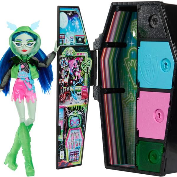 Monster High Skulltimate Secrets Neon Frights Ghoulia - MATTEL