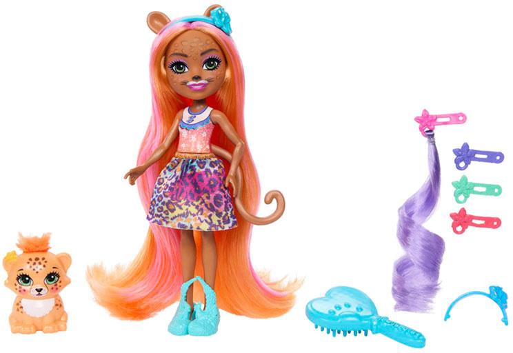 Enchantimals Glam Party Charisse Cheetah - MATTEL