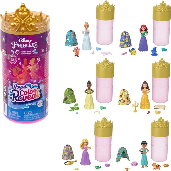 Disney Princess Minis Color Reveal - MATTEL