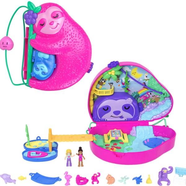 Polly Pocket Cofre Preguiça - MATTEL