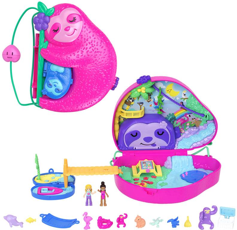 Polly Pocket Cofre Preguiça - MATTEL