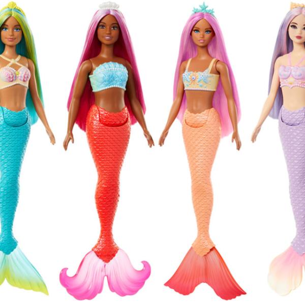 Barbie Sereia Cauda Dura Sort. - MATTEL