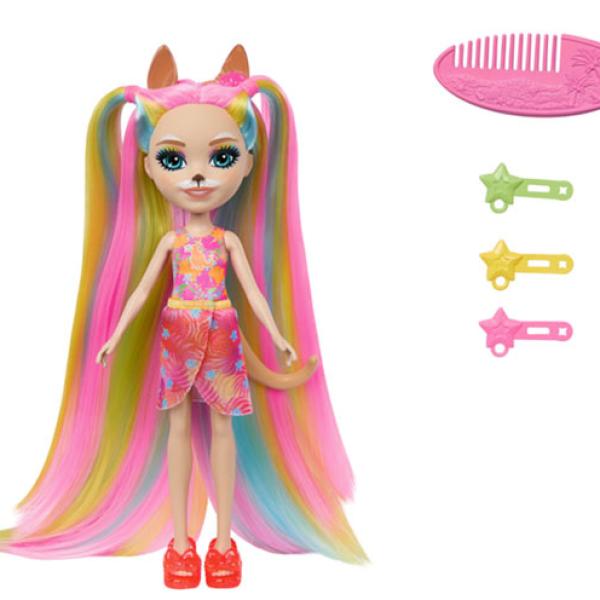 Enchantimals Sunshine Island Canguru com Acessórios - MATTEL