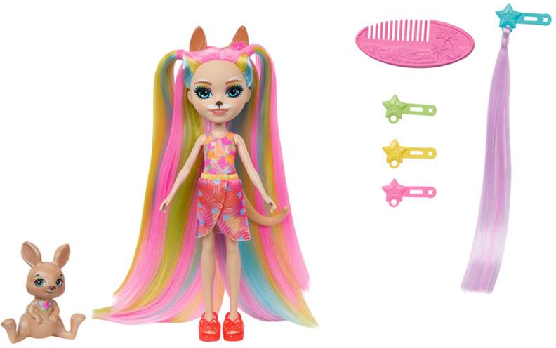Enchantimals Sunshine Island Canguru com Acessórios - MATTEL