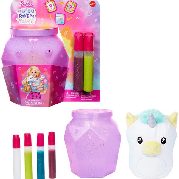 Barbie Tie Dye Peluche Surpresa Sort. - MATTEL